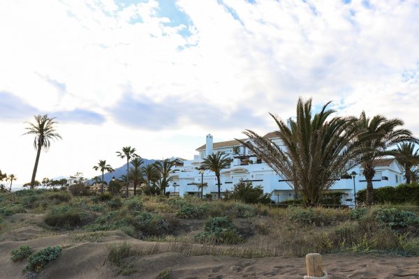 Apartments right at the beach side